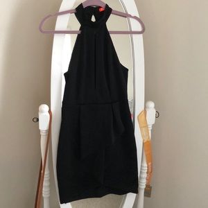 Black cocktail dress